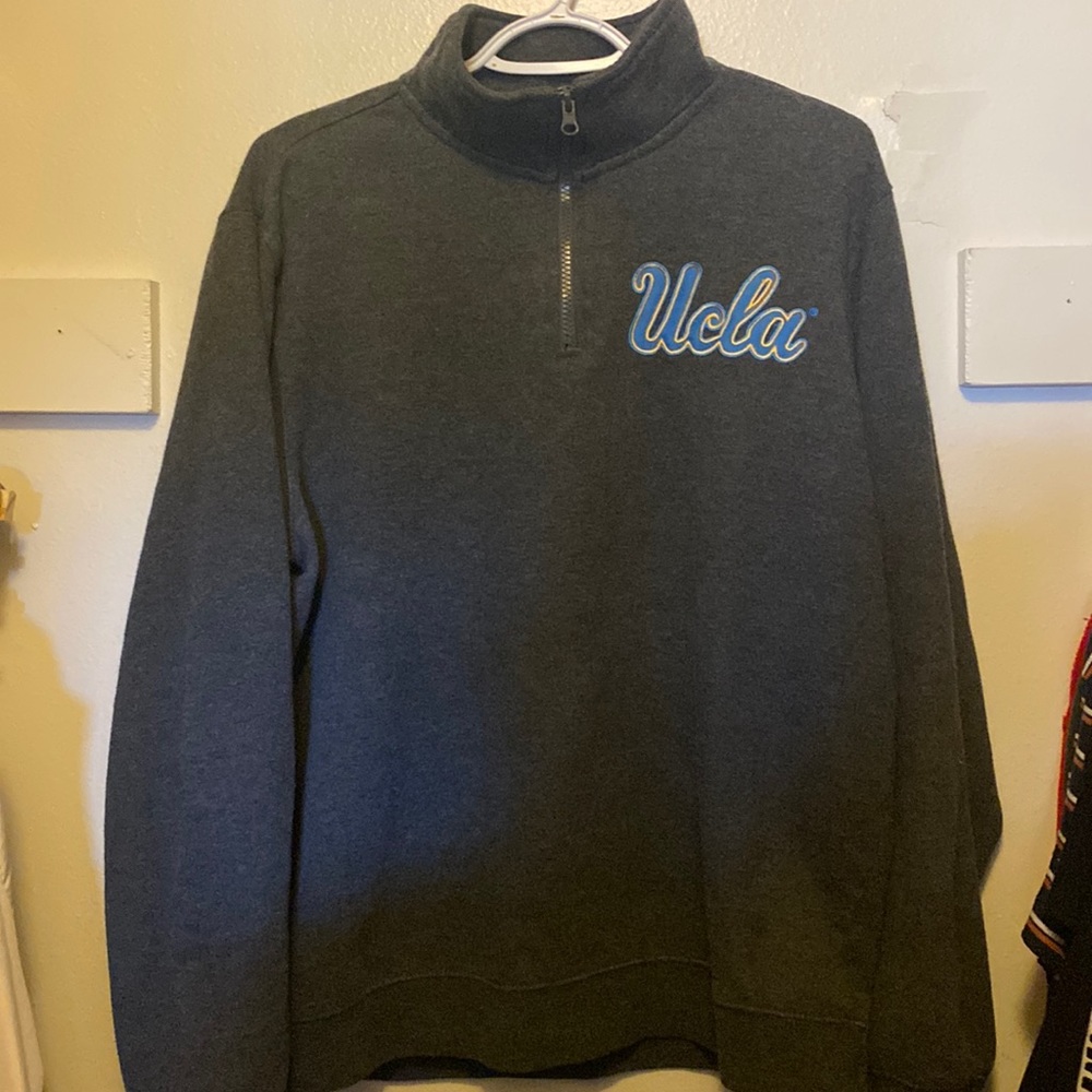 Large UCLA ZipUp Sweater